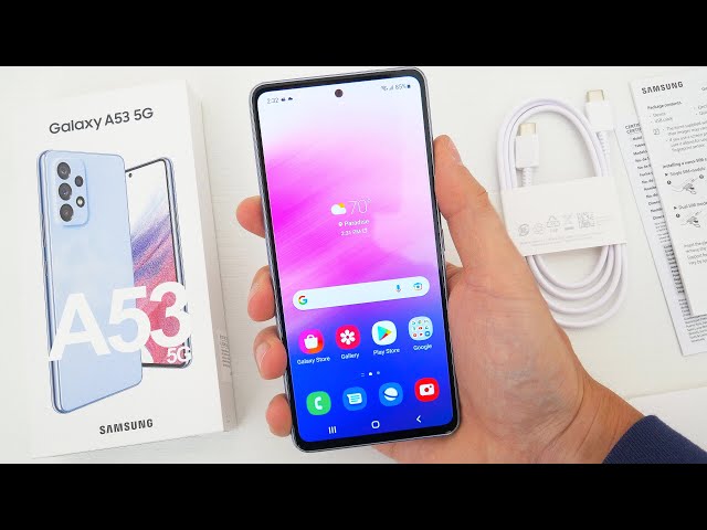 Galaxy A53 5G: Official Unboxing