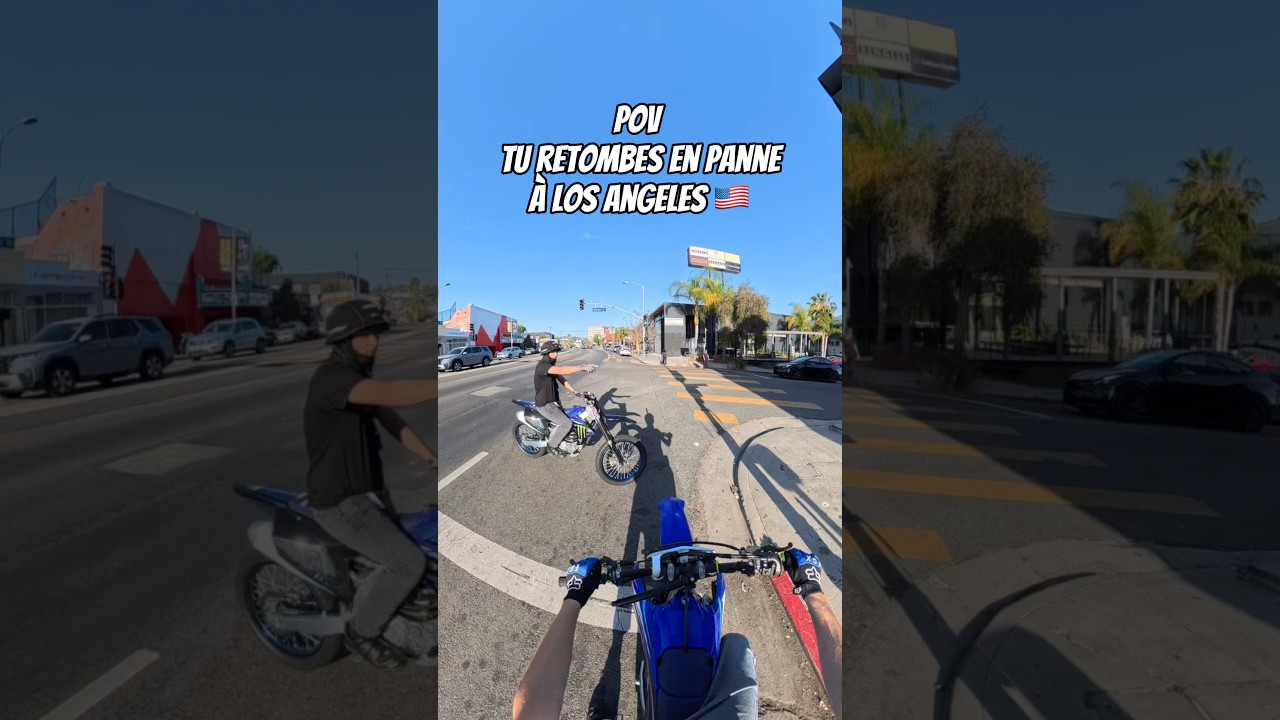 Tu retombes en panne à Los Angeles 🇺🇸😂