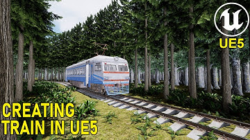 Unreal Engine 5 Simple Environment Train #82