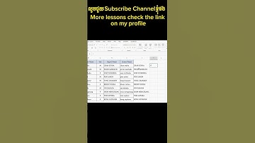 #shorts How to use upper and lower in excel