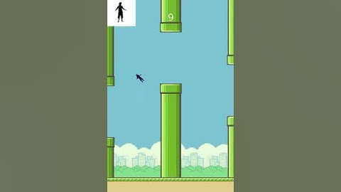 Flappy Human [Processing,Kinect]