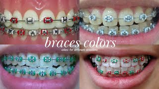 Metal Braces Color Ideas (Different Occasions)