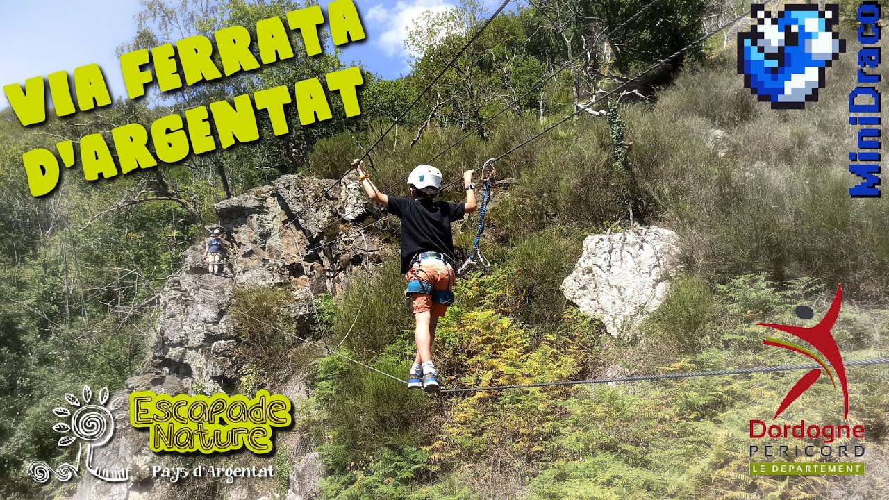 Escapade au dessus de la Dordogne sur la via ferrata d'Argentat  🧗‍♂️