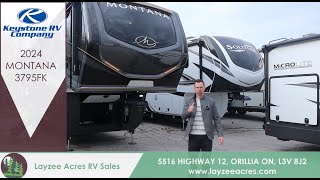 2024 Keystoe Montana 3795FK Paradise City  Layzee Acres RV Sales