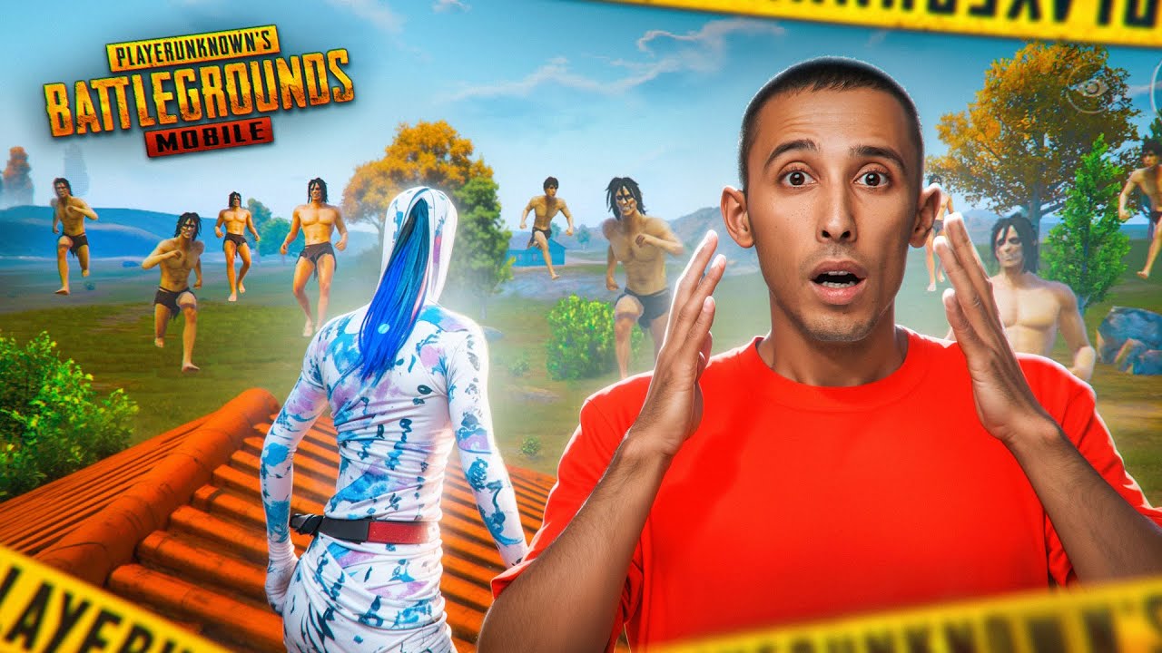 BÜTÜN XƏRİTƏ TİTANLARA ÇEVRİLDİ 😱💥🗺️👣| PUBG MOBILE