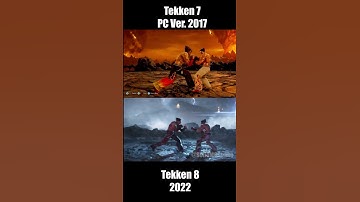 Tekken 8 PS5 Trailer vs Tekken 7 PC - Comparison