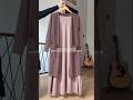 SIMPLE LONG OUTER SET &bull; LINK DI BIO NO 528 #ootdhijabremaja #outfitideas