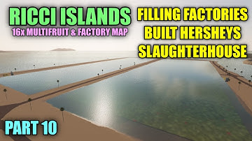 Part 10 Ricci Islands 16x Multifruit and Factory Map Multiplayer Letsplay Farming Simulator 19