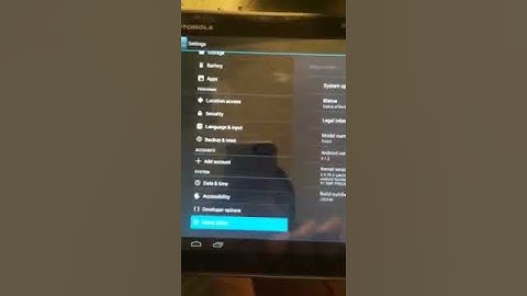 Android 4.1 Motorola XOOM