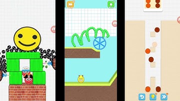 Color Block Builder vs Draw to Crash: Smash Angry Egg vs Hide Ball: Brain Teaser Game! ASMR Game!