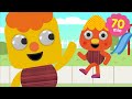 We're Walking Down The Street + More | Super Fun Kids Songs | Noodle & Pals and @SuperSimpleSongs