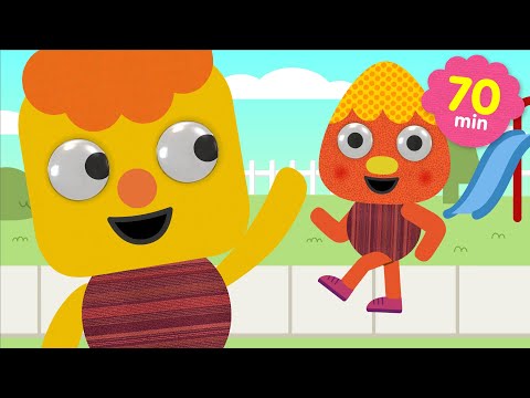 We're Walking Down The Street More | Super Fun Kids Songs | Noodle x Pals And Supersimplesongs