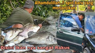 Luar Biasa..!!! Nemu Spot Baru Ikannya Rakus-rakus