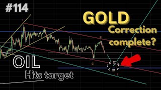 114. GOLD correction complete? | OIL hits target | Trading Opportunities | 50 Eyes Market Analysis