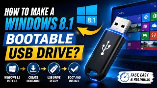 Make a Windows 8.1 Bootable Drive! 😯 | How to Install Window 8 🤑 #bootable_pendrive