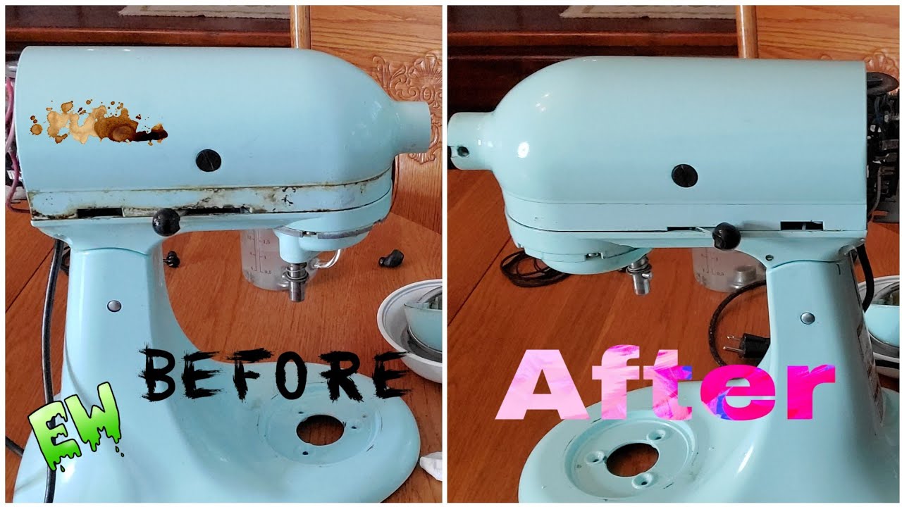 How To Clean Your Kitchen Aid Artisan Mixer YouTube