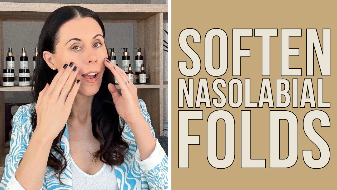 Разгладьте носогубные складки всего за 2 минуты. Лицевая йога-лифтинг.