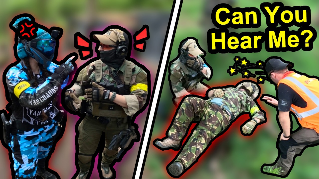 Airsoft’s Craziest Moments 😱 (He Collapsed, Angry Players & Fails)