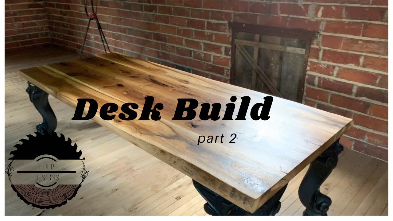 Desk Build Part 2 How to build a desk or table DIY Office Desk