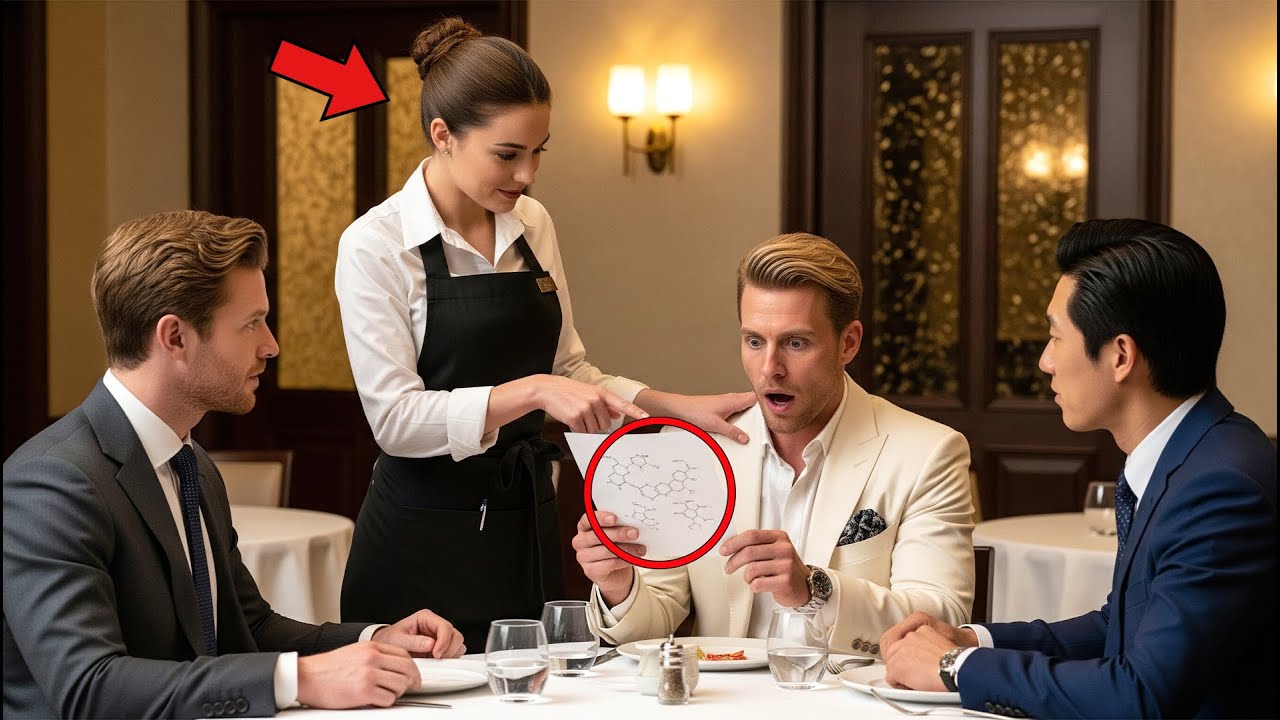 «Это неправильная формула», — прошептала официантка миллиардеру... прямо перед сделкой на 150 мил...