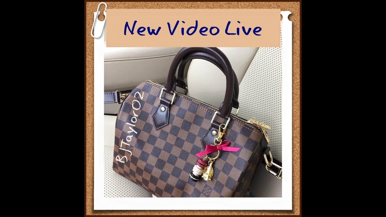 Louis Vuitton Speedy B 25 - YouTube