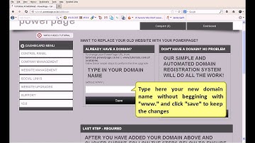 Adding domain to your PowerPage, front end video