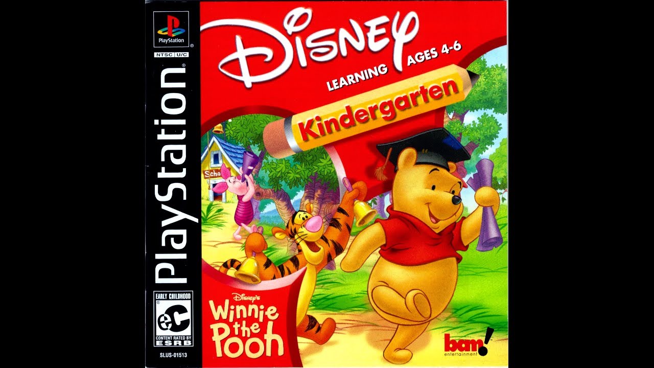 Disney's Winnie The Pooh Kindergarten (2002) [PS1] longplay YouTube