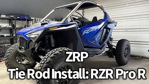 RZR Pro R Tie Rod Install: Zollinger Racing Products