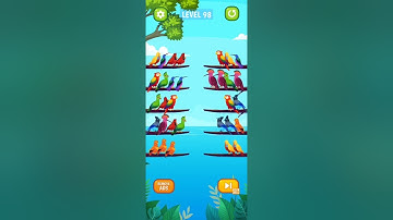 Bird Sort Puzzle Level 96 97 98 99 100