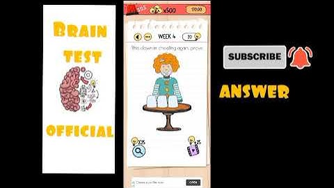brain test level week 4|#braintest|#walkthrough |#andoridgame