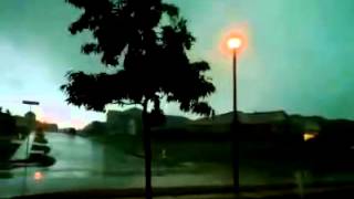 Dallas Storm with Tornado Sirens