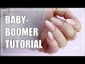 GEL BABYBOOMER NAILS TUTORIAL | FRENCH FADE OMBRE USING LIGHT ELEGANCE JIMMYGEL