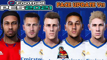 PES 2021 update face v11 smoke patch 21.3.7 DLC 7