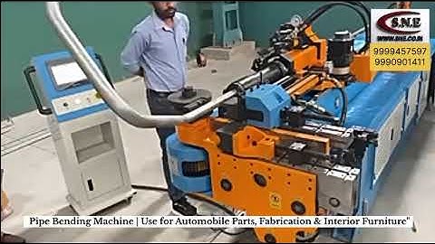 CNC Pipe Bending Machine | Perfect Accuracy & Wrinkle-Free Bends 🔥#automobile #pipebending #machine