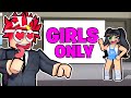 TOXIC GIRL Only Lets GIRLS In.. (Roblox Brookhaven)