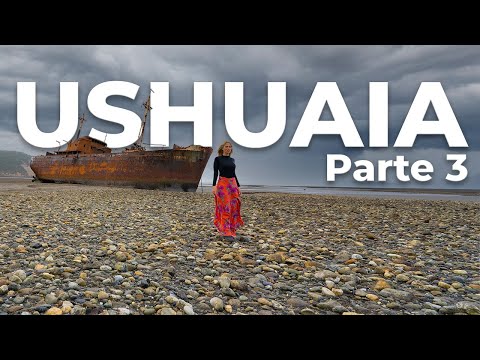 USHUAIA y un barco encallado hace más de 35 años en Cabo San Pablo. Ushuaia Argentina - parte 3 -