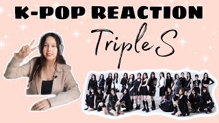 Реакция на k-pop | TripleS 'Girls never die'