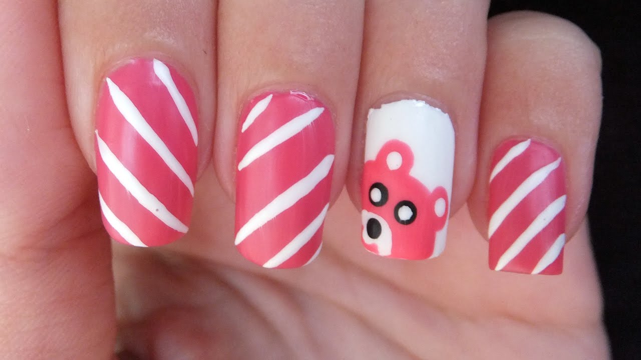 4. Cute bear nail designs for fall - wide 6