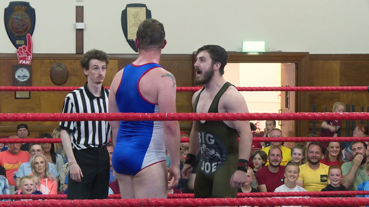 Wing Commander Nash Vs Big Guns Joe | Unstoppable Wrestling - Summer Madness