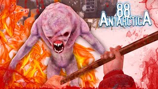 ШАШЛЫК ИЗ МОНСТРОВ и ВЫЖИВШИЙ НА БУРОВОЙ! Опасное ВЫЖИВАНИЕ в Игре Antarctica 88 от Cool GAMES видео