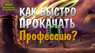 Как быстро качнуть  Любую профессию - BurningCrusade Guides