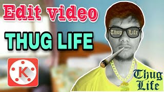 Thug life video | thug life glasses video editing tutorials with kinemaster screenshot 3