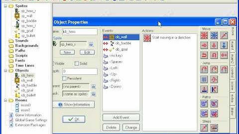 Game Maker 7 Getting Started 6 - Making the gun