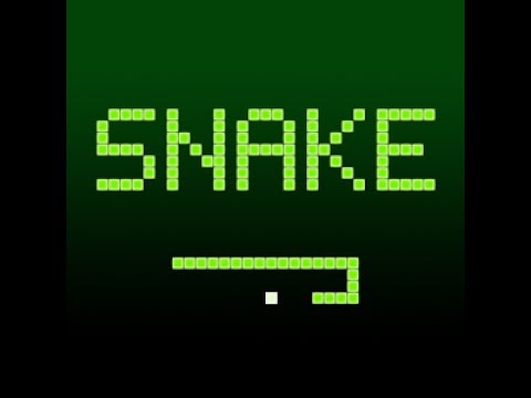 როგორ გავკეთოთ თამაში Snake Notepad ში/How to make a Snake Game in Notepad!