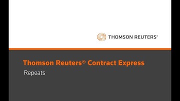 Contract Express - Repeats