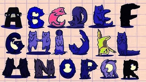 ALPHABET LORE but transformed from cats Alphabet Lore animation