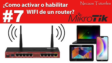 Como configurar el WIFI de un mikrotik (explicado)