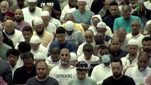 وكأن الشيخ ياسر الدوسري يودع رمضان بهذا الترتيل البديع من سورة الملك إلى المدثر تهجد ليلة ٢٨ رمضان