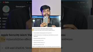 ⚠️ Security Alert for Apple Users! ⚠️ #apple #security #issue #smartphone