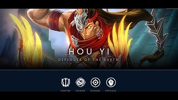 Smite - Hou Yi - Gameplay Guide